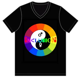 Inclusion shirt design