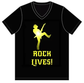 Rock Lives shirt design